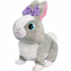 Interaktívny zajačik Alltoys sivý so zvukmi 18 m+