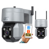 PS LTC VISION ROBOT GRAPHITE VONKAJŠIA ROTAČNÁ KAMERA GRAPHITE IP66 PTZ Wifi IP 5 Mpix DC12V 320* (Ap