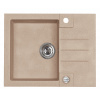Alveus Rock'n'Roll granitový drez 59.5x47.5 cm béžová 1213055