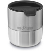 KLEAN KANTEEN Rise 10oz Lowball (w/ Flip Lid) - Brushed Stainless 280 ml