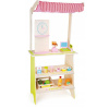 Detská pokladňa - obchod - Drevený obchod pre deti so zariadením (Detská pokladňa - obchod - Drevený obchod pre deti so zariadením)