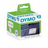 Samolepiace etikety Dymo LW 101x54mm menovky balíky biele