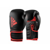 adidas Boxerské rukavice Hybrid 80 (čierna/červená, 12 OZ) (100379569)