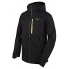 HUSKY pánska softshell bunda Sauri M, čierna - XXL