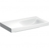 Geberit Xeno2 Umývadlo 90 cm s odkladacou plochou vľavo, biela/KeraTect 500.536.01.1
