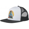 pánska šiltovka SANTA CRUZ NATAS SCREAMING PANTHER CAP White/Black