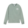 Dámska Mikina PUMA PUMA CLASS COMFORT WASHED CREW TR 68503230 – Zelená