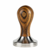 SORSO BARISTA Nerezový tamper s drevenou rúčkou, 57 mm, hnedý