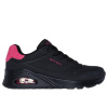Skechers UNO Stand On Air Trainers Womens Black/Pink 4 (37)
