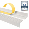 Protišmyková schodisková lišta samolepiaca ND 1m biela