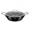 BERLINGERHAUS Pekáč s pokrievkou s titánovým povrchom 28 cm Shine Basalt Collection BH-6657