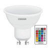 LED žiarovka GU10 4,5W = 25W 250lm RGBW 120° OSRAM Star Pilot