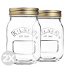 Doublepack - 2x Kilner zaváracie poháre so skrutkovacím vekom 500ml