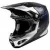 přilba FORMULA S CARBON, FLY RACING - USA (modrá/stříbrná, vel. XL)