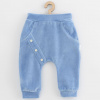 Dojčenské semiškové tepláky New Baby Suede clothes modrá Modrá 86 (12-18m)