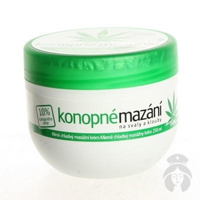 Medicprogress konopné mazanie chladivé 250 ml