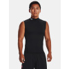 Under Armour Pánske tielko UA HG Armour Comp Mock SL Čierna XL