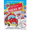 Milujem hasičské autá - nalep a vymaľuj