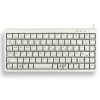 CHERRY klávesnice G84-4100 COMPACT KEYBOARD, lehká, USB, EU, bílá G84-4100LCMEU-0