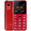 Mobilný telefón myPhone Halo Easy 4 MB / 4 MB 2G červený