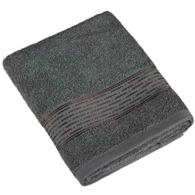 Bellatex uteráky na osušky froté ROF/44 tmavo sivá Osuška 70x140 cm