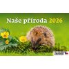 Naše příroda 2026 - stolní kalendář - Helma
