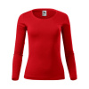 MALFINI Triko Fit-T LS 169, dlouhý rukáv, dámské MAL-1690715 L Červená