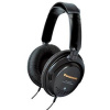 Panasonic Panasonic RP-HTF295E-K, drátové sluchátka, přes hlavu, 3,5mm jack, 6,3mm jack, kabel 5m, černá