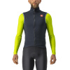 Castelli Perfetto RoS 2 Vest, Black Veľkosť: 3XL Pánska vesta do daždivých a veterných podmienok
