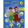 Alex et Zoe 1 Podr?cznik z p?yt? CD - Samson Colette