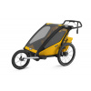 Cyklovozík Thule Chariot Sport I. dvojmiestny Spectra Yellow + Run Set