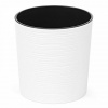 Kinekus Kvetináč plastový, priemer 19cm, MALWA DLUTO, biely