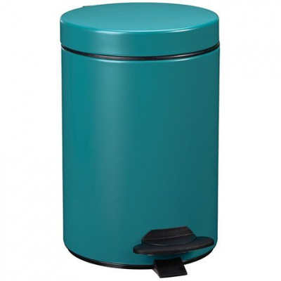 Pedálový odpadkový kôš Rossignol Cyjeu 90006, 3 L, vodná modrá, RAL 5021 ROS90006