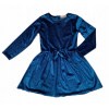 Dievčenské šaty - Šaty sa rozšírili pred kolenom Gremtex Veľkosť 74 (Minnie Tulnie Laser Mouse Dress Blue 128)