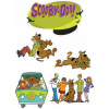 CUKROVÁ TLAČ jedlý obrázok na tortu Cukrová hmota SCOOBY DOO NARODENINOVÁ SADA #6