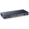 Zyxel XMG1915-10EP, 8-port 2.5GbE, 2 SFP+, 8 x PoE++ 130W Smart Switch, hybird mode, standalone or NebulaFlex Cloud XMG1915-10EP-EU0101F
