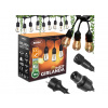 Zahradní girlanda 15m + 16x 1W LED žárovka