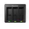 Telesin 3-slot charger for GoPro Hero 9 / Hero 10 GP-BCG-902