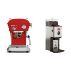 Ascaso Dream PID, Love Red + Lelit William PL72