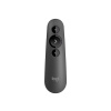 Logitech prezentér Wireless Presenter R500s, dosah 20m, bluetooth, grafitový