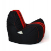 Sako taška pouffe Ferrari černo-červená XXL 140 x 100 cm