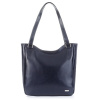 Kožená kabelka Paolo Peruzzi Z-09 modrá