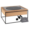 APS Indukční sporák, 1 hořák, nastavitelný, 0,9 kW, 354x325x190 mm | APS, 12275