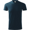 Malfini Heavy V-neck Unisex tričko 111 námorná modrá XXL