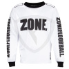 Zone UPGRADE SW Goalie Sweater SR. White-Black S biela-čierna