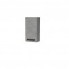 Swiss aqua technologies Koupelnová skříňka nízká s černou úchytkou SAT Cube Way 32,5x63x20 cm beton mat CUBE3CH32BE