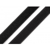 Suchý zips háčik + plyš samolepiaci šírka 20 mm čierna 25m