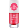 essence WHAT A TINT! tekutá lícenka a lesk na pery 02 Coral Sunset 4,9 ml