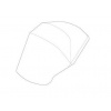 Thule strieška - single - mid blue - Urban Glide 3/Urban Glide 4-wheel 55143