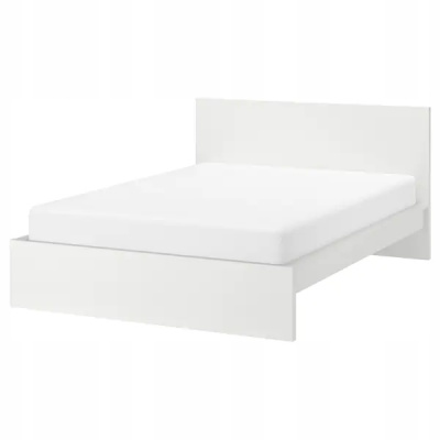 IKEA MALM BED ROME WYSOKA WHITE LUROY 180x200 cm (IKEA MALM BED ROME WYSOKA WHITE LUROY 180x200 cm)